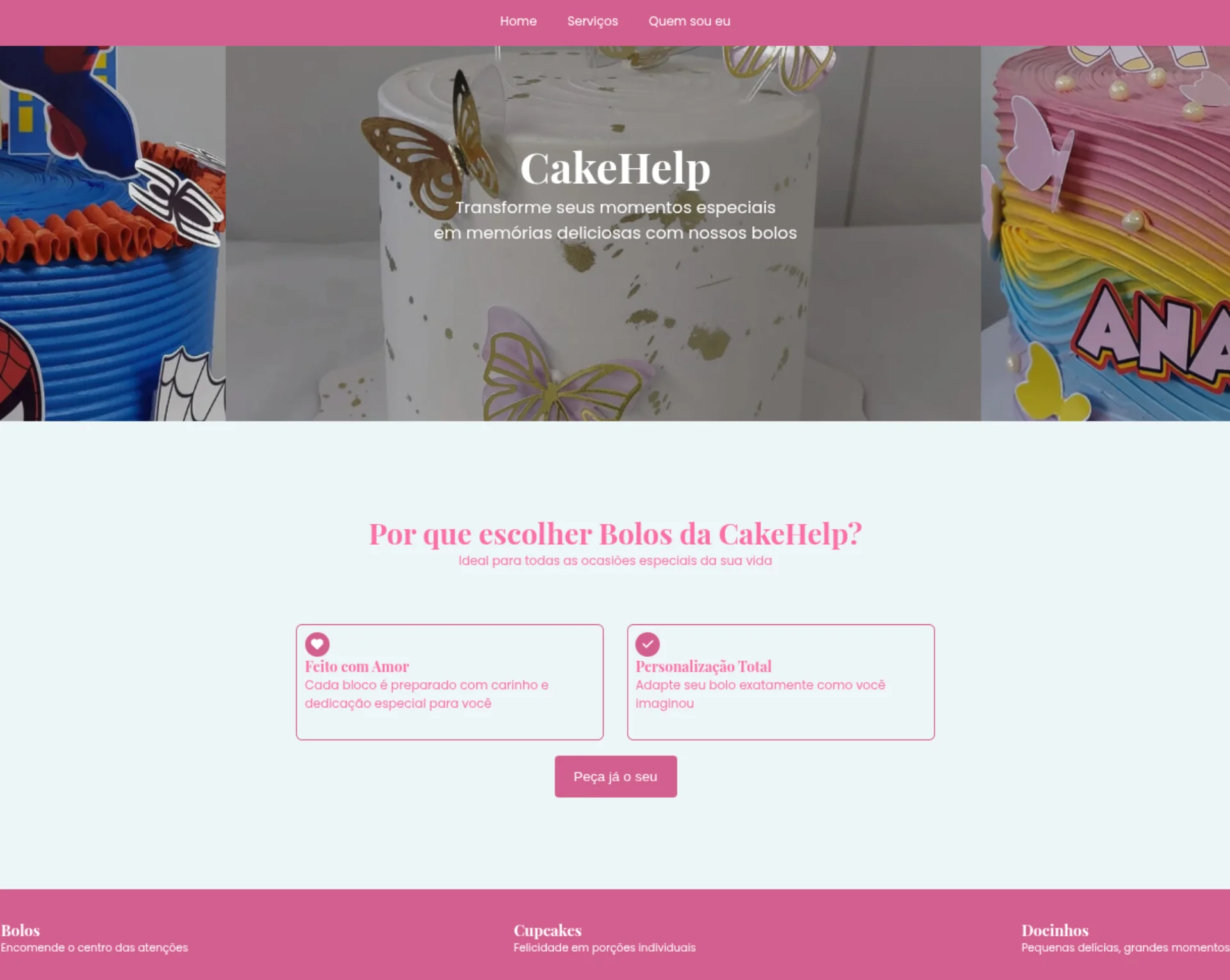 Site Cake Help